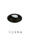 COMFORT GU10 * EMPOTRABLE REDONDO NEGRO